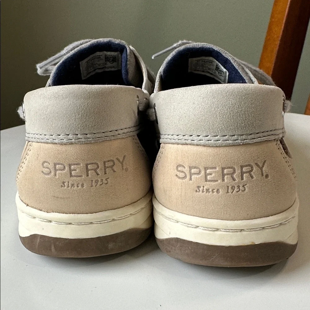 Sperry STS 83598 Women's Boat Shoe Leather size 10 Bluefish 2-Eye Boat Shoe